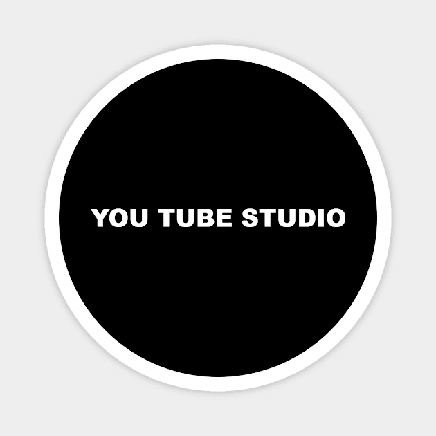 YOU TUBE STUDIO Magnet by Mandalasia